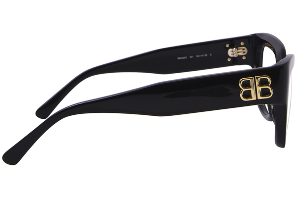  Balenciaga BB0326O Eyeglasses Women's Full Rim Rectangle Shape 