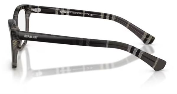  Burberry BE2440 Eyeglasses Women's Full Rim Rectangle Shape 