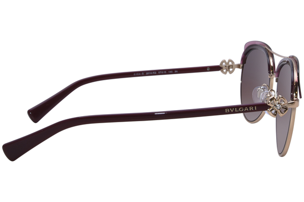  Bvlgari BV6164B Sunglasses Women's Pilot 