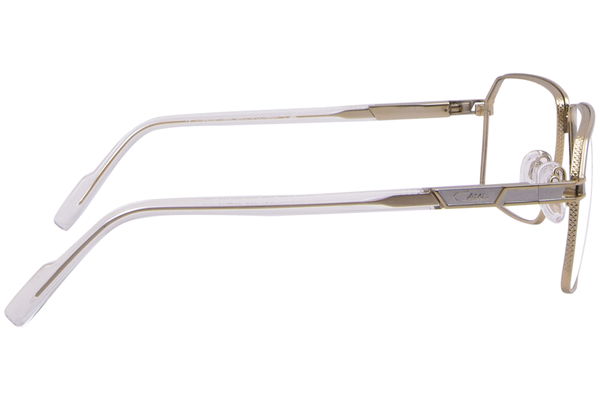  Cazal 7099 Titanium Eyeglasses Men's Full Rim Rectangle Shape 