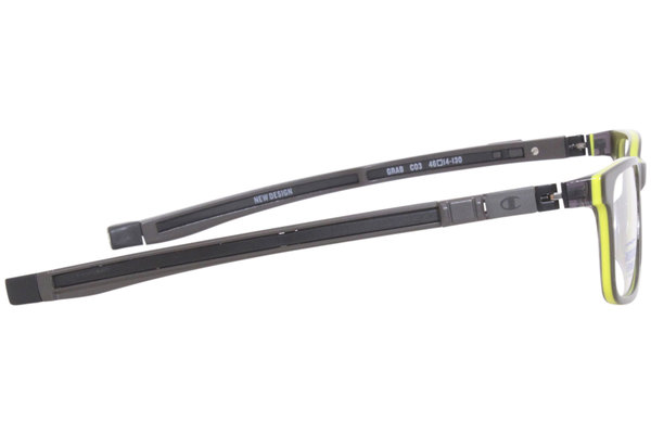  Champion Grab Eyeglasses Frame Youth Boy's Full Rim Rectangular 