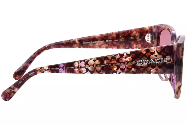  Coach CH563 HC8362U Sunglasses Women's Rectangle Shape 