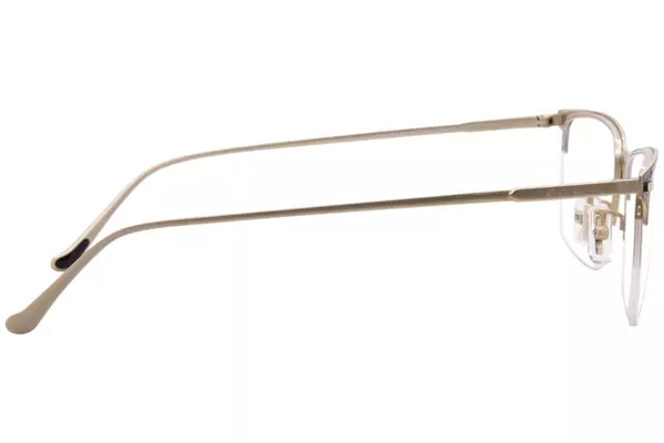  Coach HC5172T Eyeglasses Men's Semi Rim Rectangle Shape 