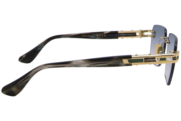  Dita Meta-Evo One DTS147 Sunglasses Rimless Rectangle Shape 