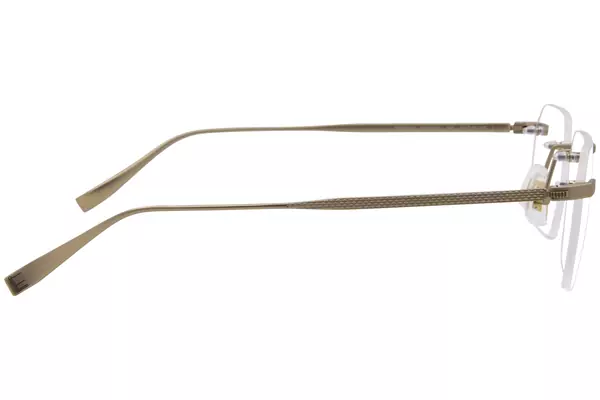  Dunhill DU0061O Eyeglasses Men's Rimless Rectangle Shape 