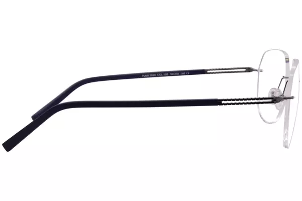  Flair Mywave 5030 Eyeglasses Men's Rimless Rectangle Shape 