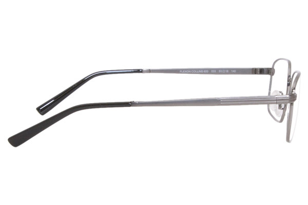  Flexon Collins 600 Eyeglasses Men's Full Rim Rectangle Shape 