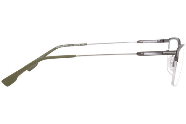  Flexon E1122 Eyeglasses Men's Semi Rim Rectangular Optical Frame 