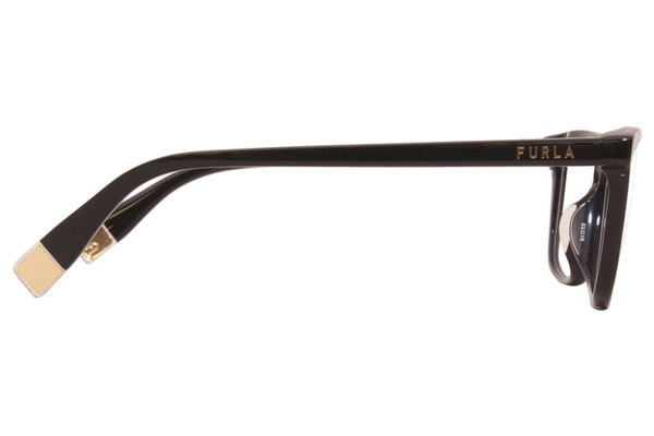  Furla VFU387V Eyeglasses Women's Full Rim Rectangular Optical Frame 
