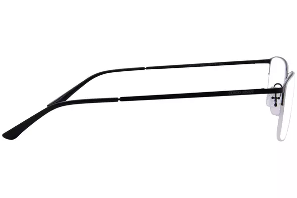  Giorgio Armani AR5010 Eyeglasses Men's Semi Rim Rectangle Shape 