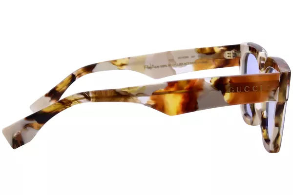  Gucci GG1626S Sunglasses Rectangle Shape 