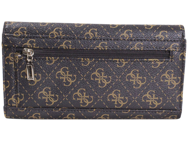  Guess Women's Jensen Tri-Fold Clutch Wallet 