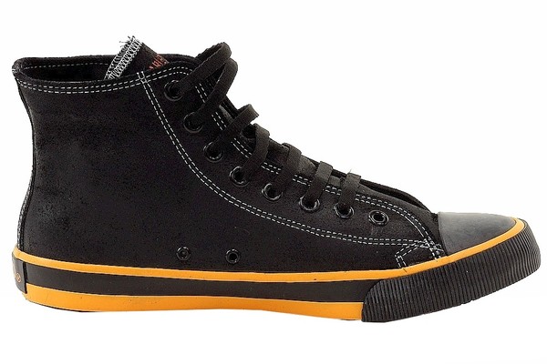 Harley Davidson Men's Nathan Fashion High-Top Sneakers Shoes D93816 ...
