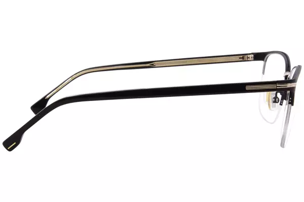  Hugo Boss 1729/G Eyeglasses Men's Semi Rim Rectangle Shape 