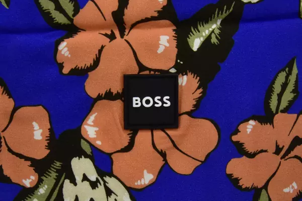  Hugo Boss Beach Short Sleeve Shirt Men's Button Down 