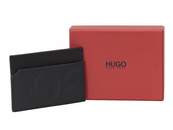 hugo boss leather card holder