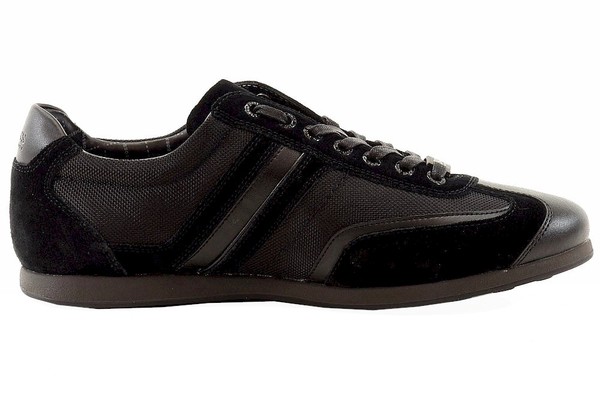  Hugo Boss Men's Stiven Suede Leather Sneakers Shoes 