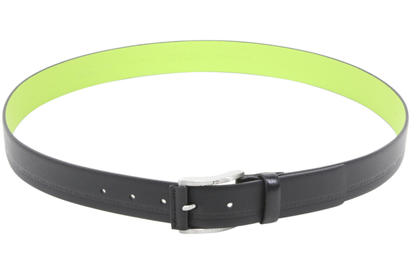  Hugo Boss Men's Tymos Embossed Genuine Leather Belt 