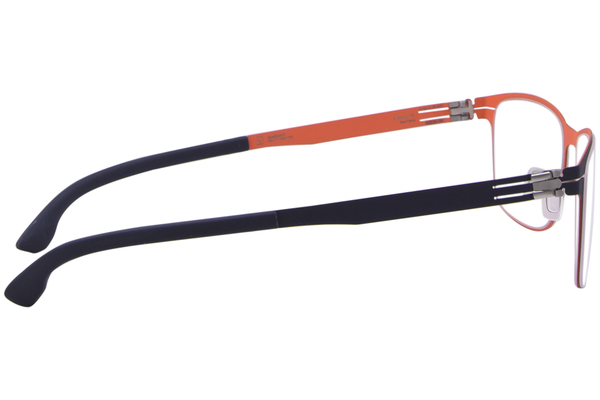  Ic! Berlin Dennis-N Eyeglasses Men's Full Rim Rectangle Shape 