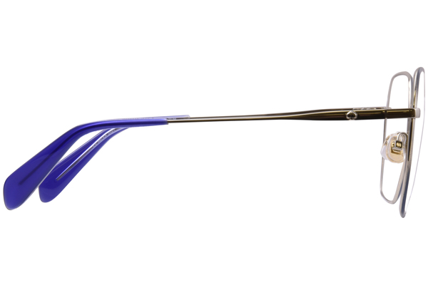  Kate Spade KS-Helka-2/G/T Titanium Eyeglasses Women's Full Rim Rectangle Shape 