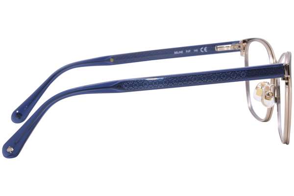  Kate Spade Seline Eyeglasses Women's Full Rim Rectangle Shape 