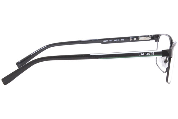  Lacoste L2271 Eyeglasses Men's Full Rim Rectangle Shape 