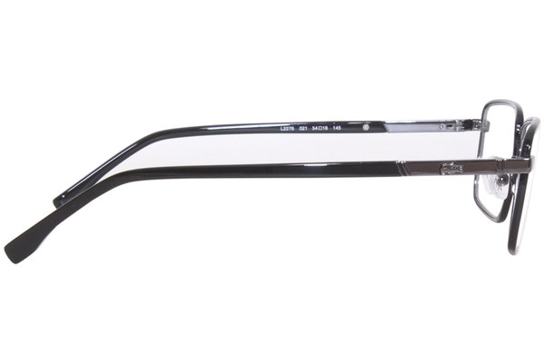  Lacoste L2278 Eyeglasses Men's Full Rim Rectangle Shape 