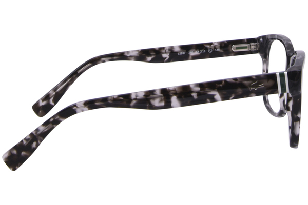  Lacoste L2937 Eyeglasses Men's Full Rim Rectangle Shape 