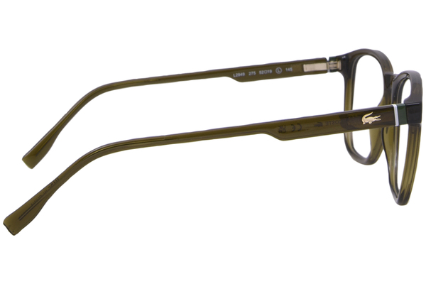  Lacoste L2949 Eyeglasses Men's Full Rim Rectangle Shape 