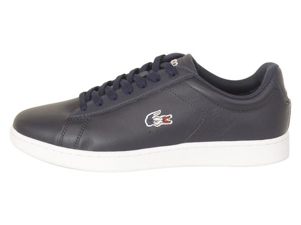  Lacoste Carnaby Men's Sneakers Lace-Up Low Top Shoes 