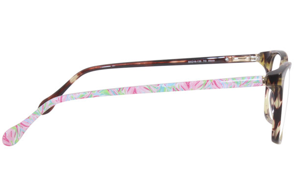  Lilly Pulitzer Alexa Eyeglasses Women's Full Rim Square Optical Frame 