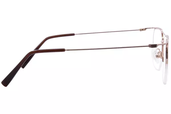  Lumiere 6915 Eyeglasses Women's Semi Rim Square Shape 