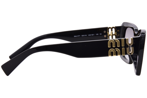  Miu Miu MU 07YS Sunglasses Women's Rectangle Shape 