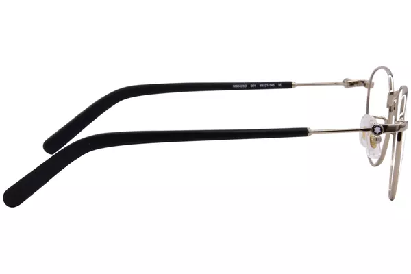  Mont Blanc MB0423O Eyeglasses Men's Full Rim Round Shape 