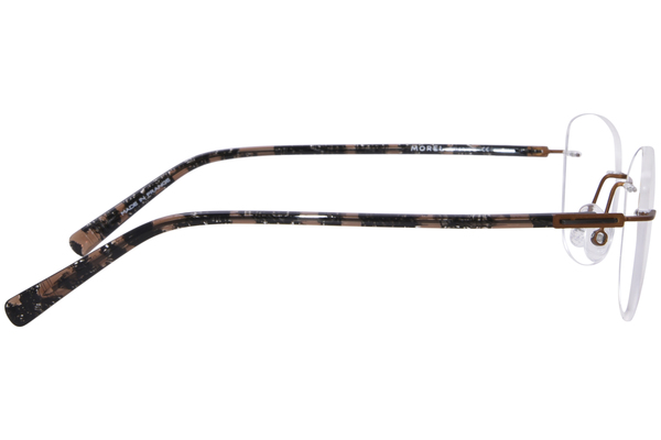  Morel 20162K Eyeglasses Women's Rimless Oval Shape 