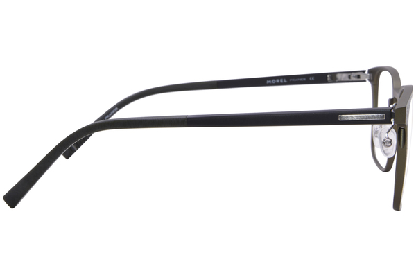  Morel Hallum-3 Eyeglasses Men's Full Rim Rectangle Shape 