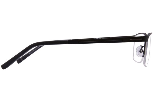  Morel Lightec 30040L Eyeglasses Men's Semi Rim Rectangular Optical Frame 