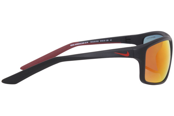 Nike Men's Adrenaline Sport Rectangular Shape Wrap Style Sunglasses 