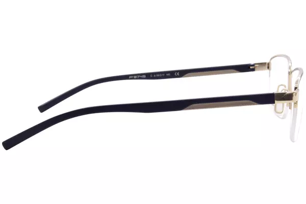  Porsche Design P8745 Eyeglasses Men's Semi Rim Square Shape 