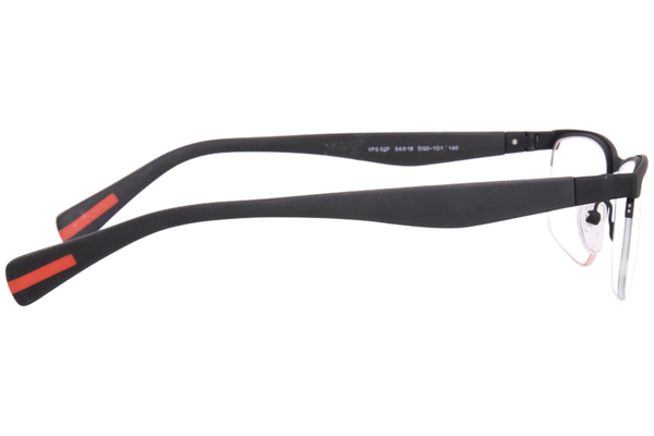  Prada Linea Rossa Men's Eyeglasses VPS52F VPS/52F Half Rim Optical Frame 