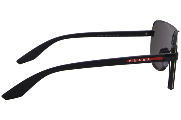  Prada Linea Rossa PS 53YS Sunglasses Men's Rectangle Shape 