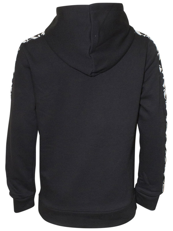  Puma Logo Tape Hooded Sweatshirt Little/Big Boy's Pullover 