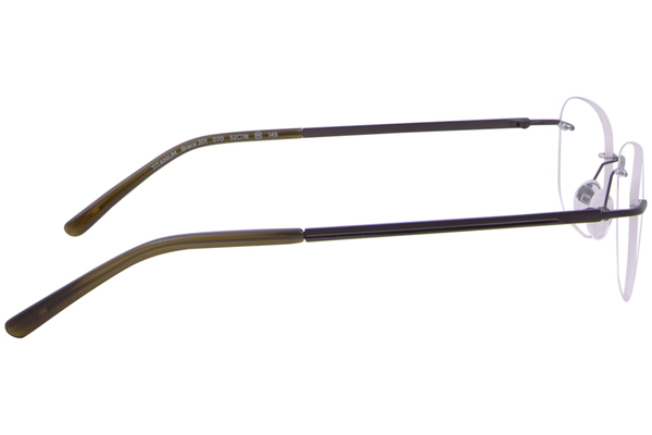  Pure Airlock Brace Titanium Eyeglasses Rimless 