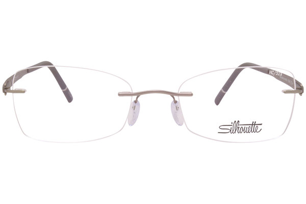  Silhouette Blend Chassis 5555 Eyeglasses Rimless Optical Frame 