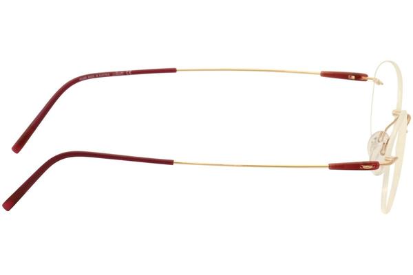  Silhouette Eyeglasses Dynamics Colorwave Chassis 5500 Rimless Optical Frame 