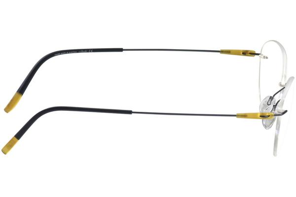  Silhouette Eyeglasses Dynamics Colorwave Chassis 5500 Rimless Optical Frame 