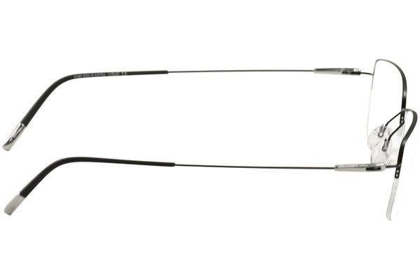  Silhouette Men's Eyeglasses Dynamics Colorwave Nylor 5496 Half Rim Optical Frame 