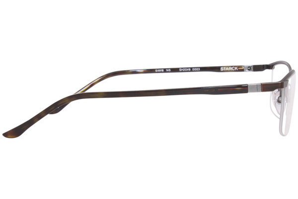  Starck SH2049 Eyeglasses Frame Men's Full Rim Rectangular 