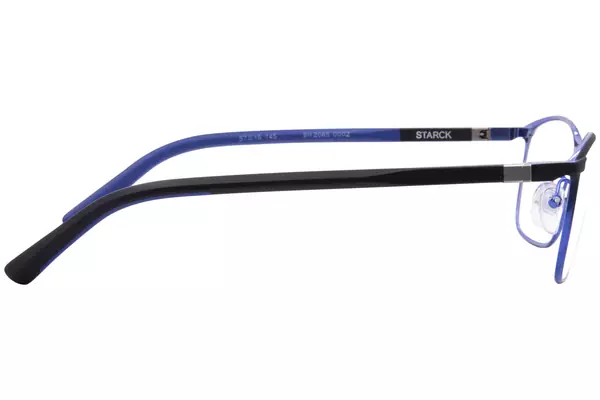  Starck SH2065 Eyeglasses Men's Full Rim Rectangle Shape 