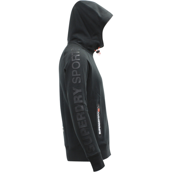  Superdry Men's Gym Tech Sport Active Shell Zip Hooded Jacket 